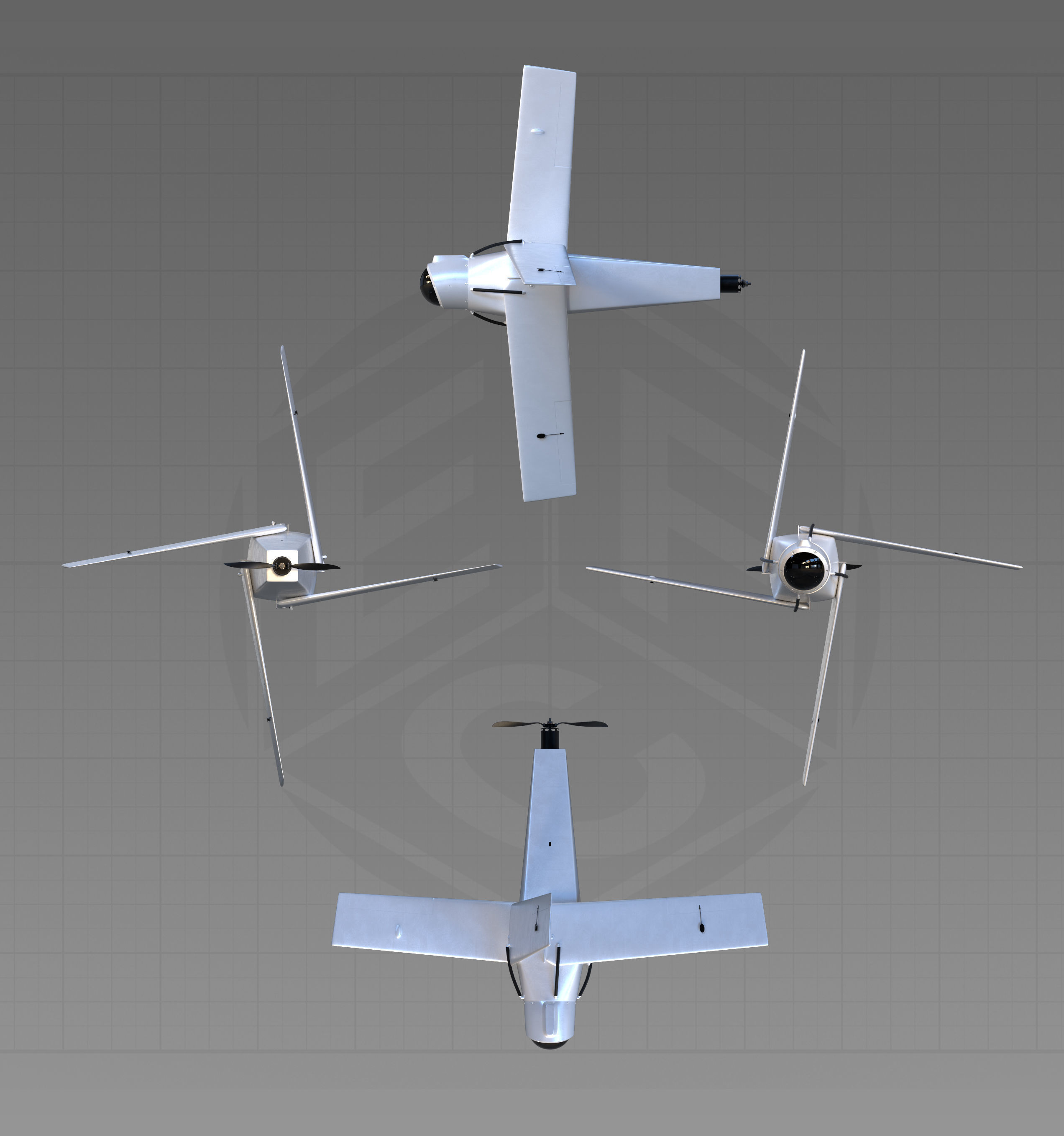 Concept of ZALA Lancet The Product 53 - Izdelie 53 3D model_8