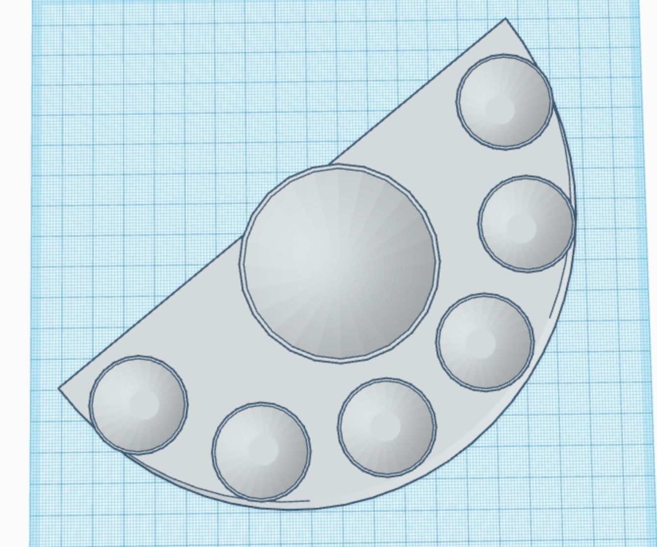 paint pallet 3D print model_4