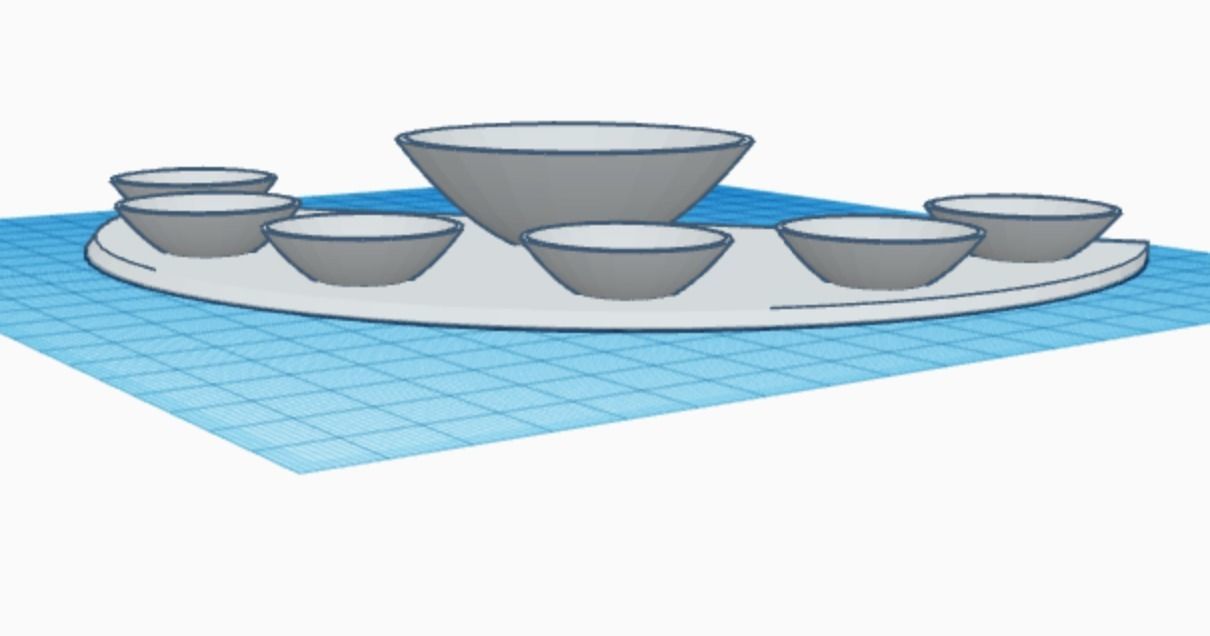 paint pallet 3D print model_3