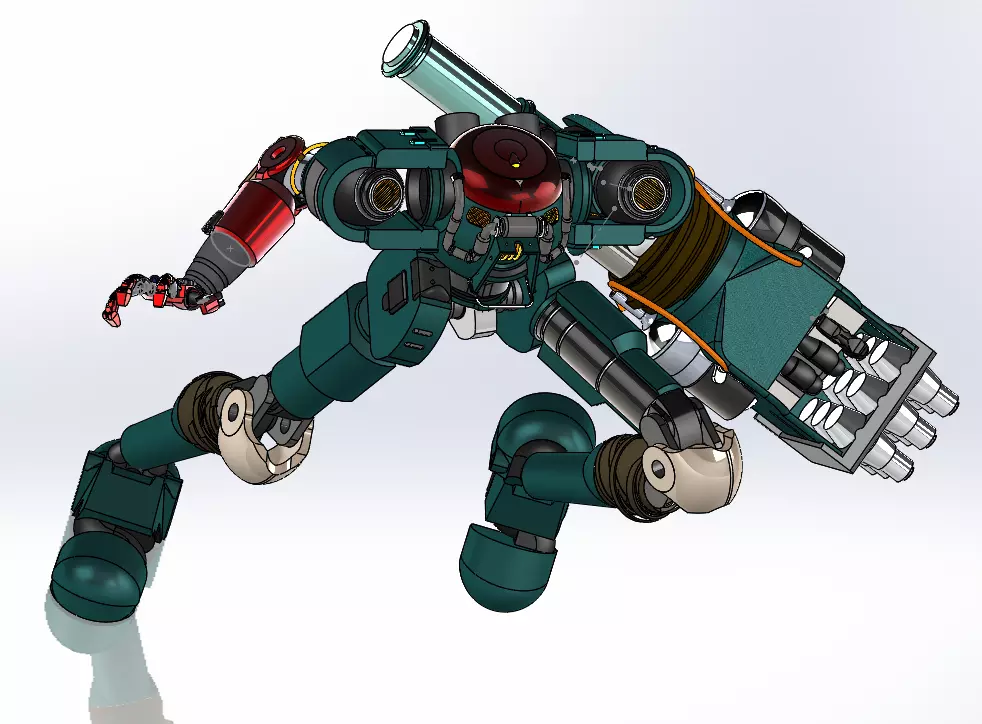 Lancer-IPS-Northstar Zheng Articulated 3D print model_0