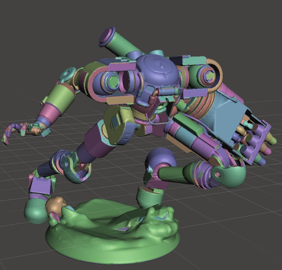 Lancer-IPS-Northstar Zheng Articulated 3D print model_4