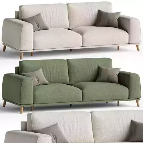 Laronceau Sofa Soft Pearl