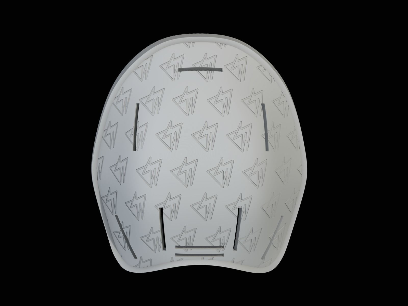DALLAS MASK BACKPLATE FROM PAYDAY Free 3D print model_6