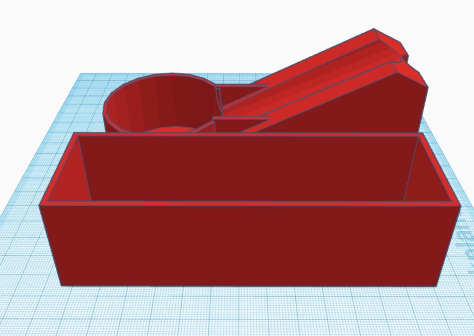 Air brush holder 3D print model_1