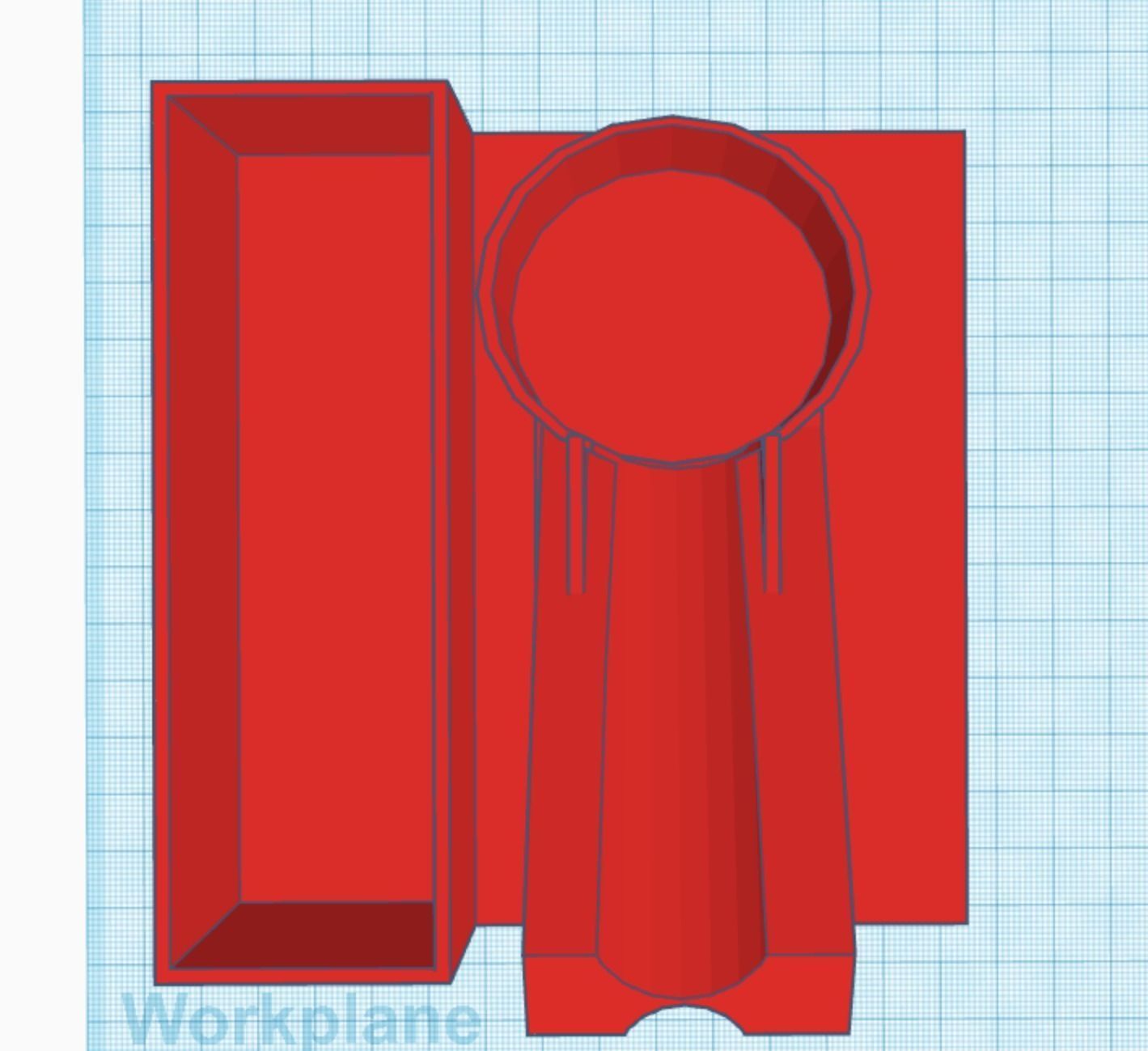 Air brush holder 3D print model_3