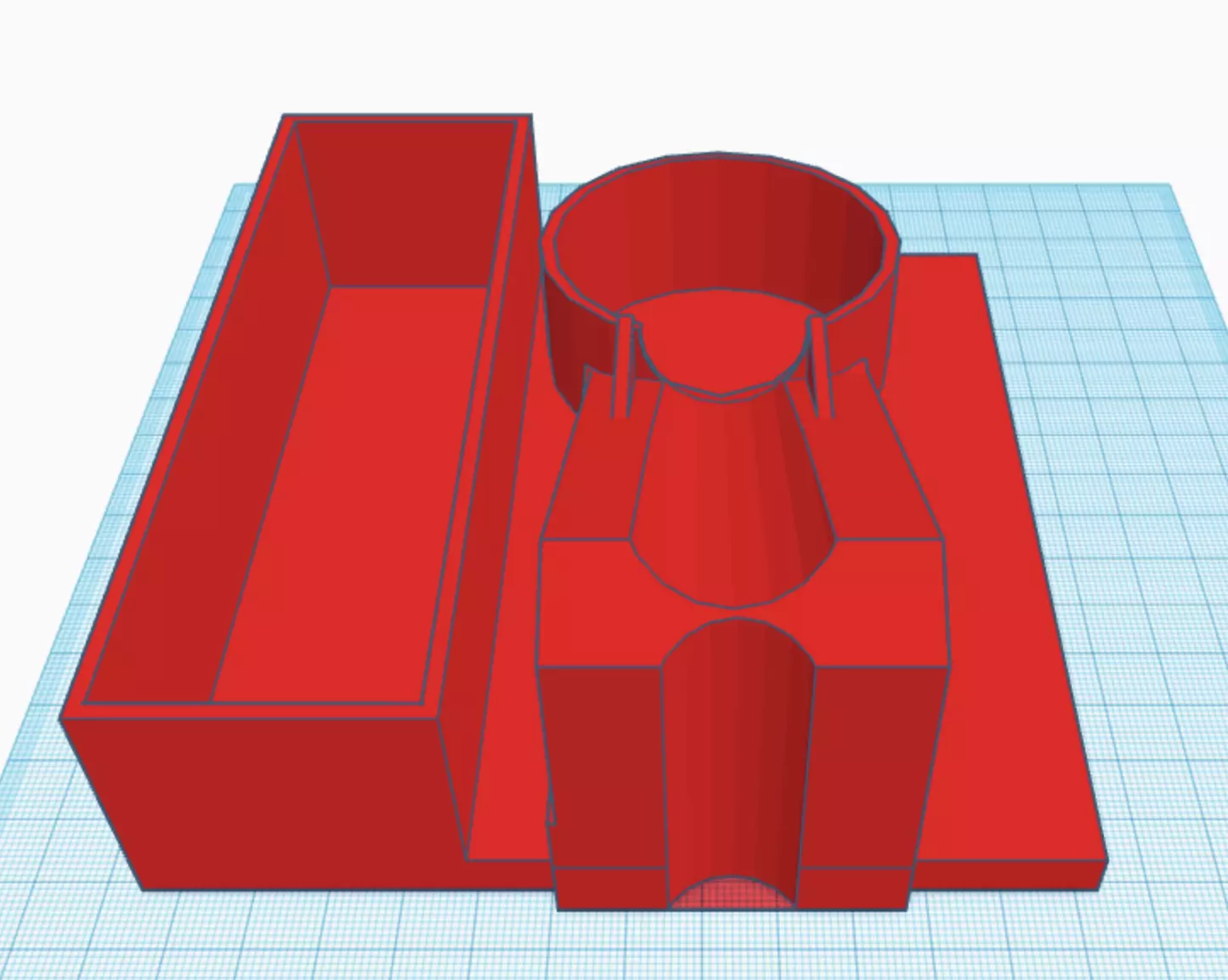 Air brush holder 3D print model_0