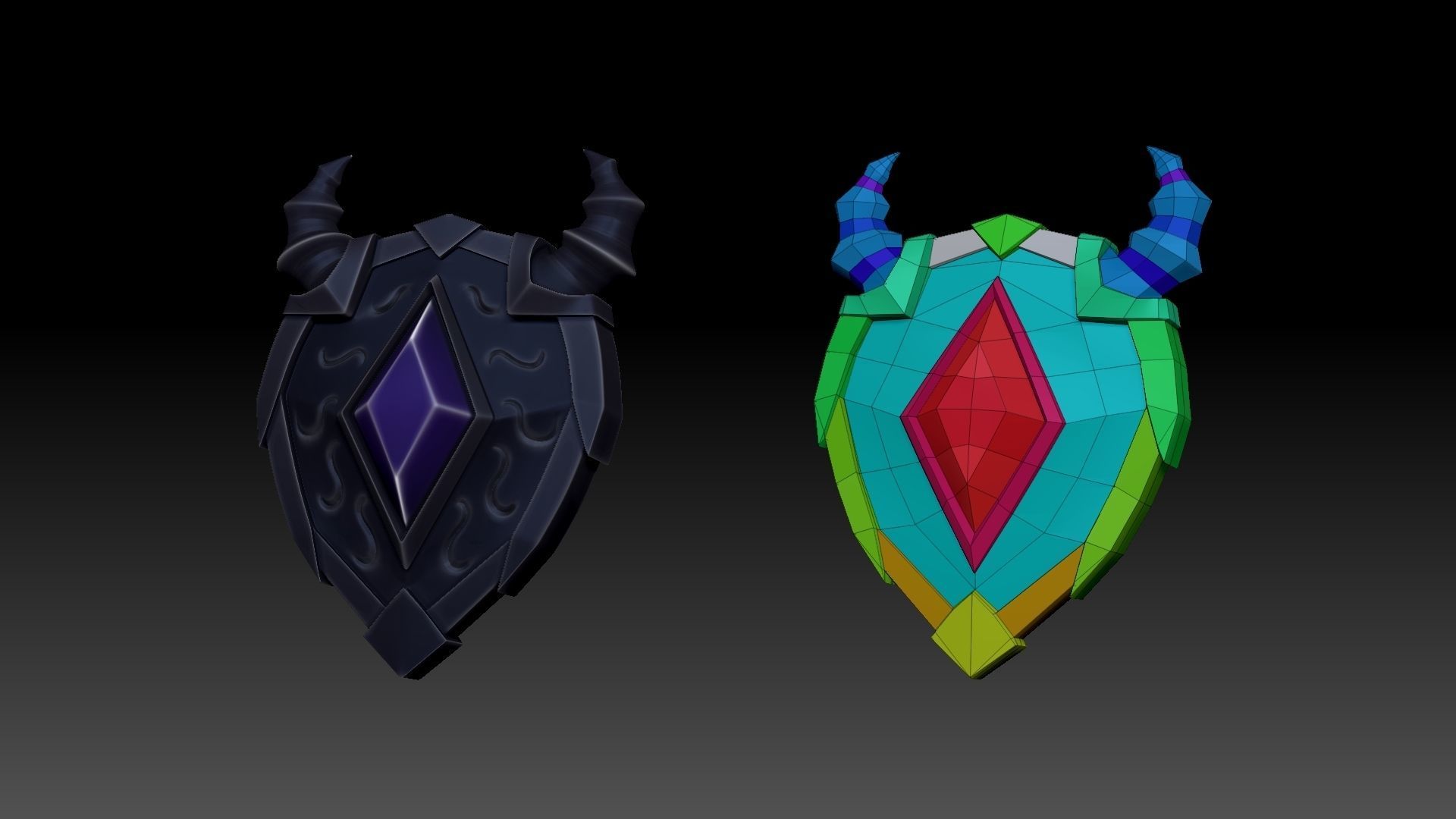 Cartoon Skeleton Commander - Mobile Game Ready Low-poly 3D model_20