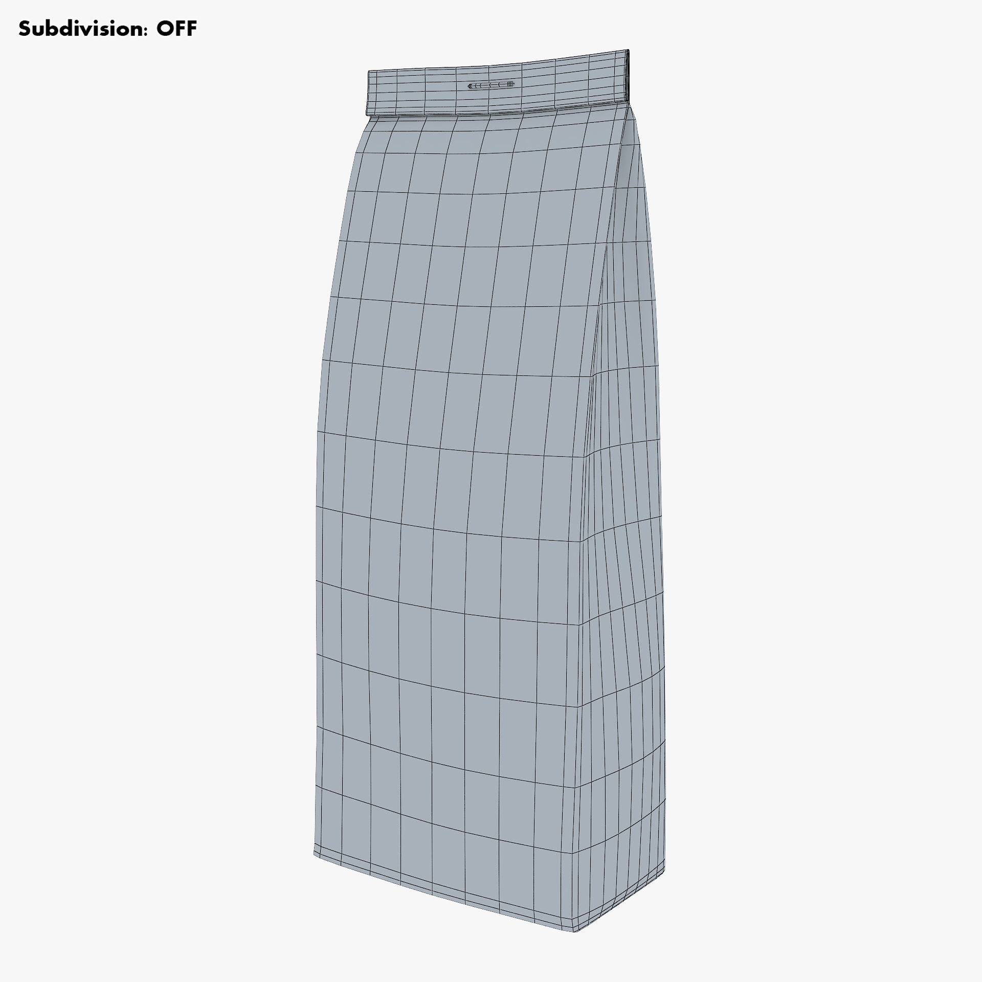 Paper Bag M 1 3D model_10