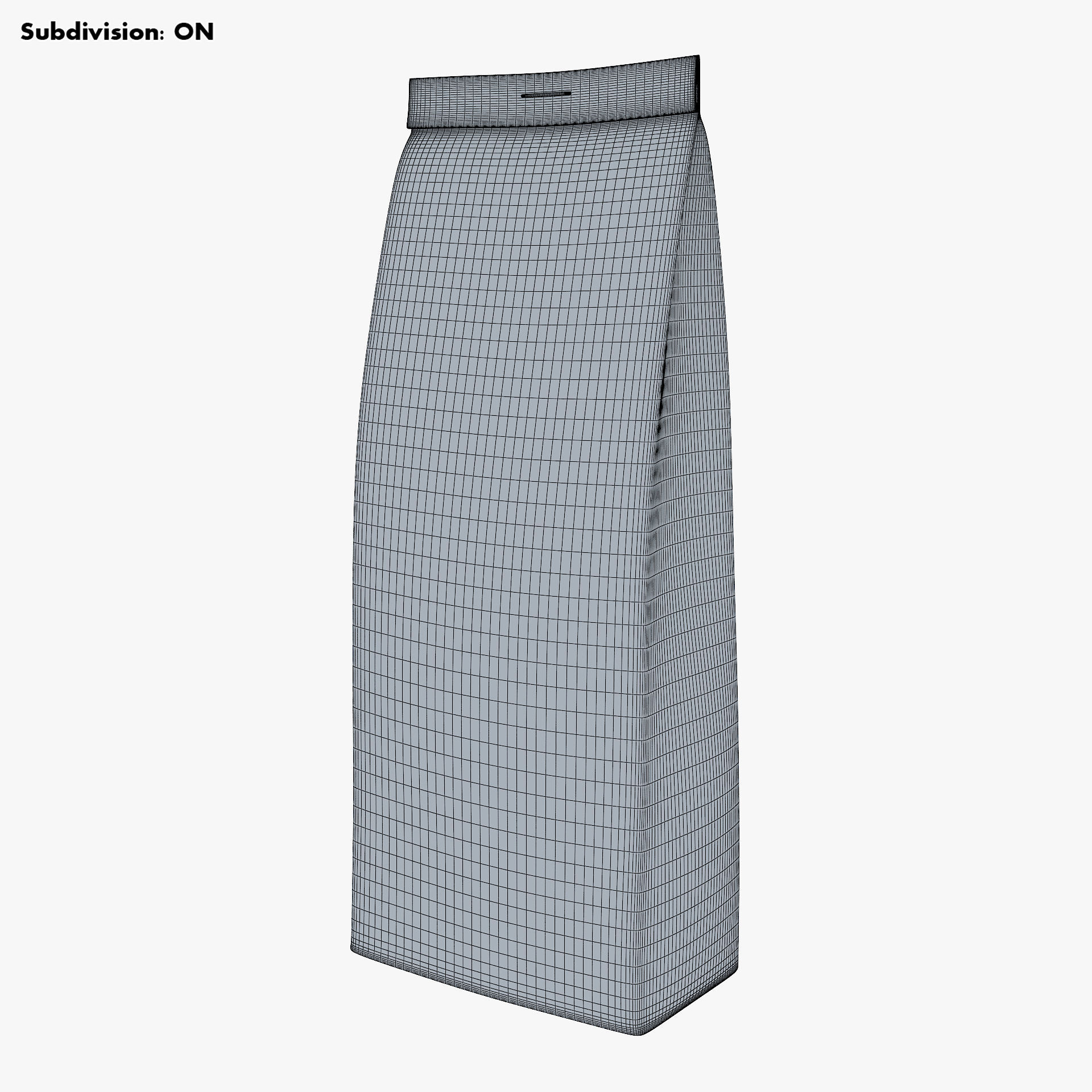 Paper Bag M 1 3D model_9