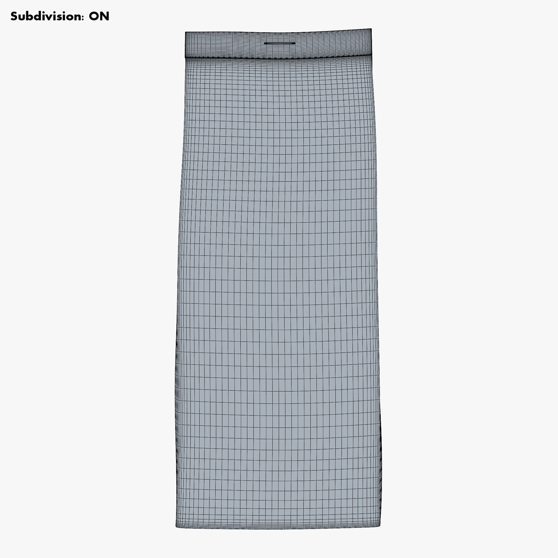 Paper Bag M 1 3D model_13