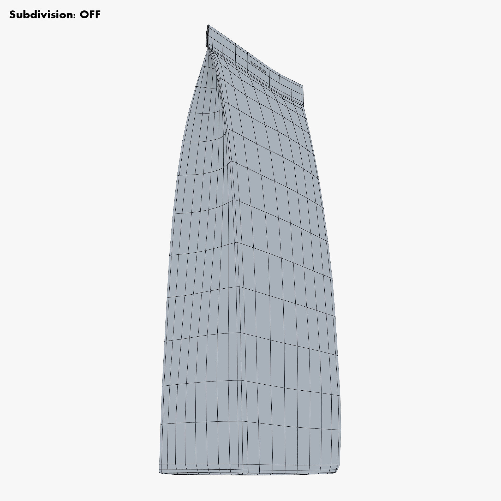 Paper Bag M 1 3D model_12