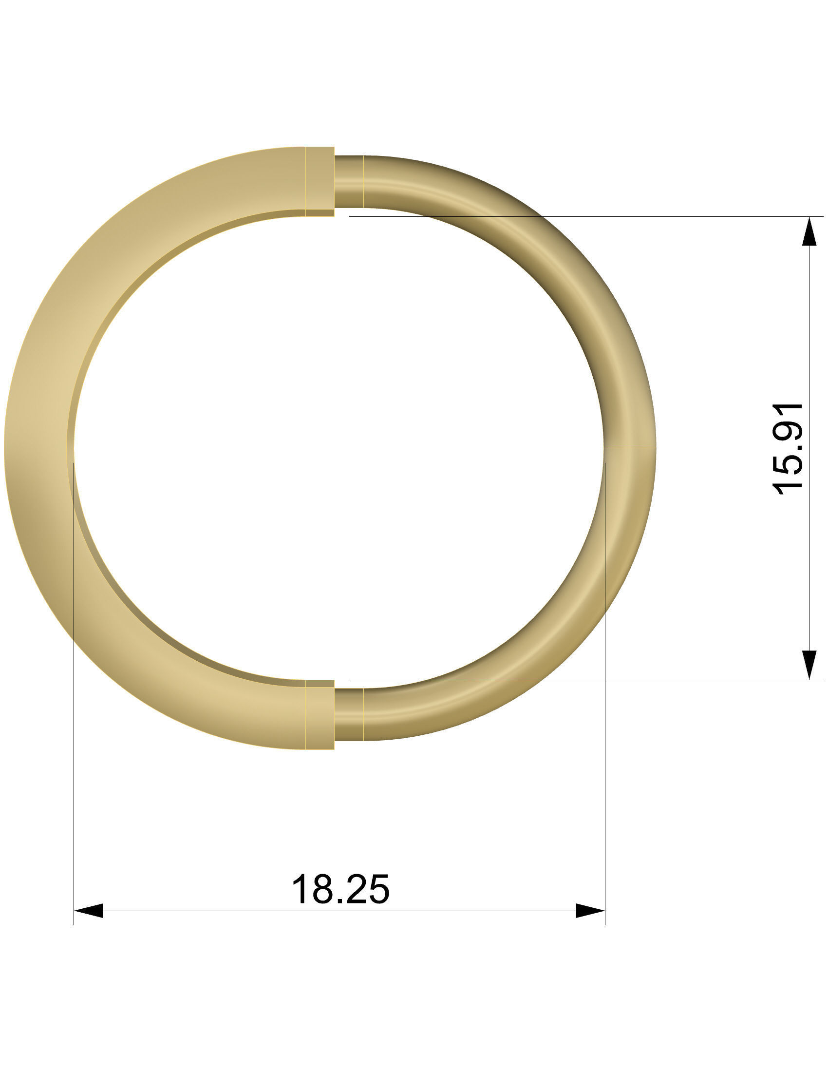 Ring Lock 3D print model_12