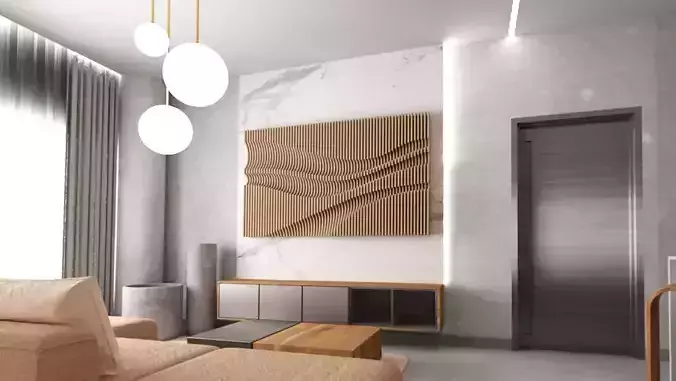 Parametric Wooden Wall DXF Files for CNC router