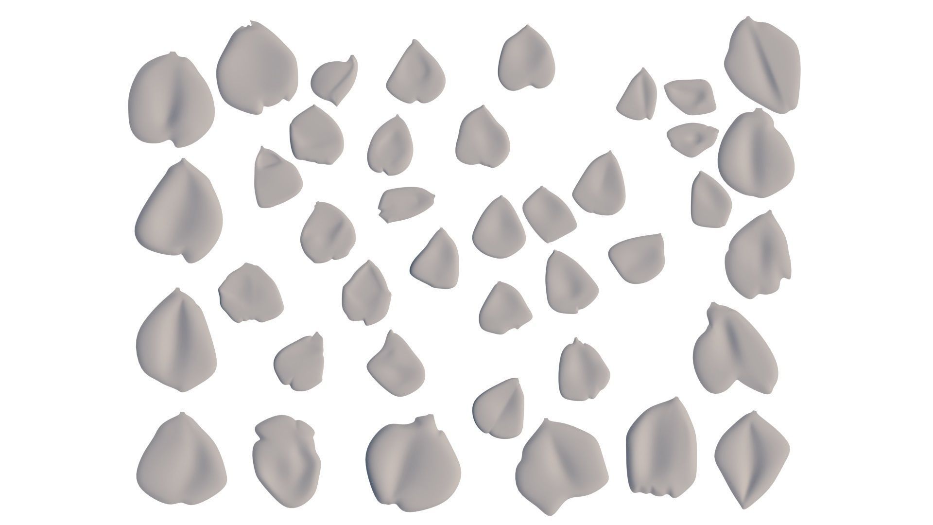 Rose Petals 3D model_16