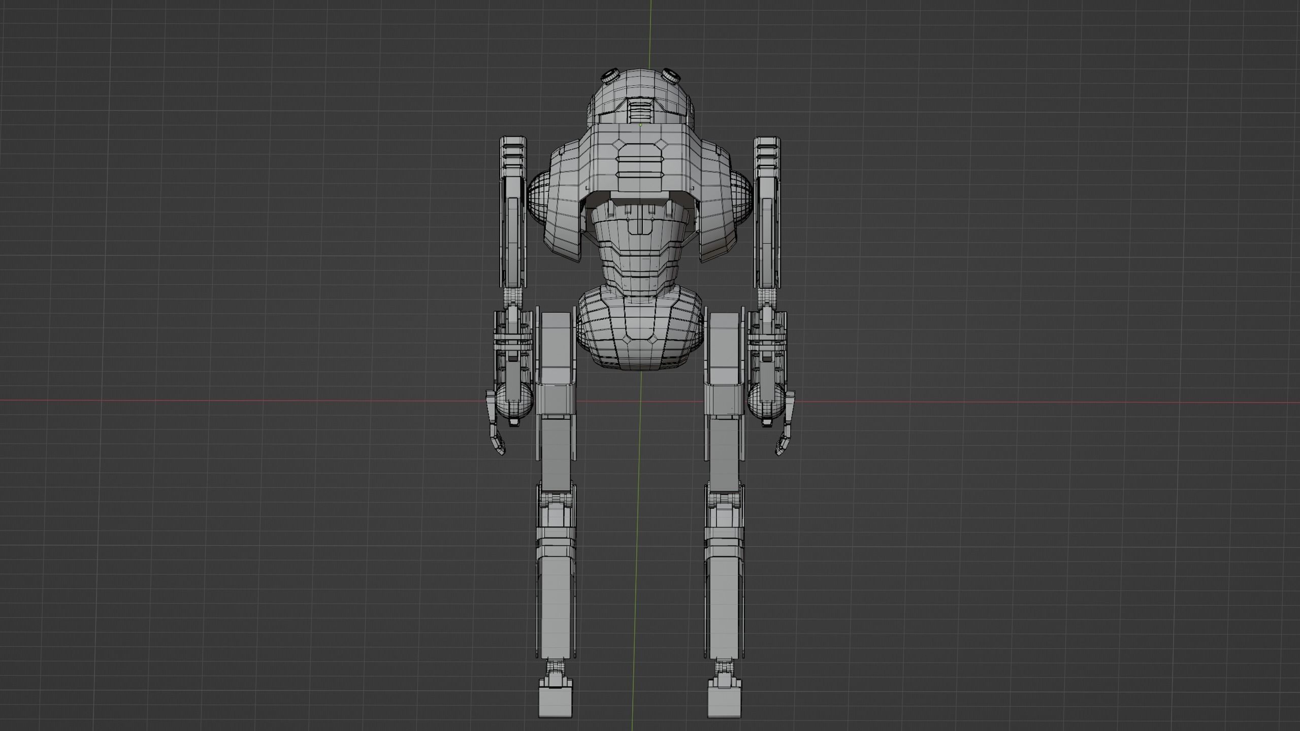 Sci-Fi Robot 3D model_10