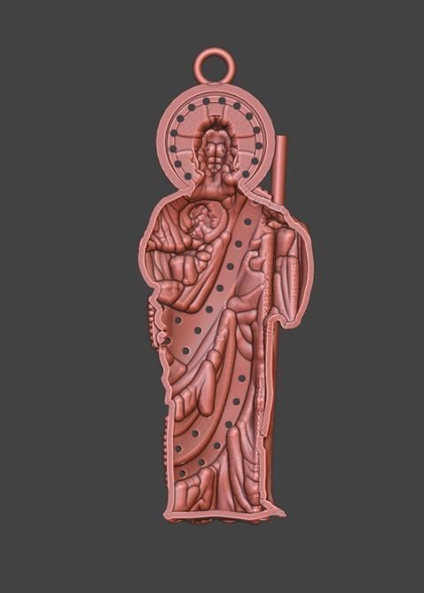 San Judas 3D print model_3