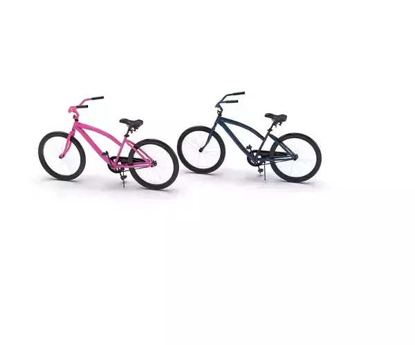 cycle 3D model Low poly