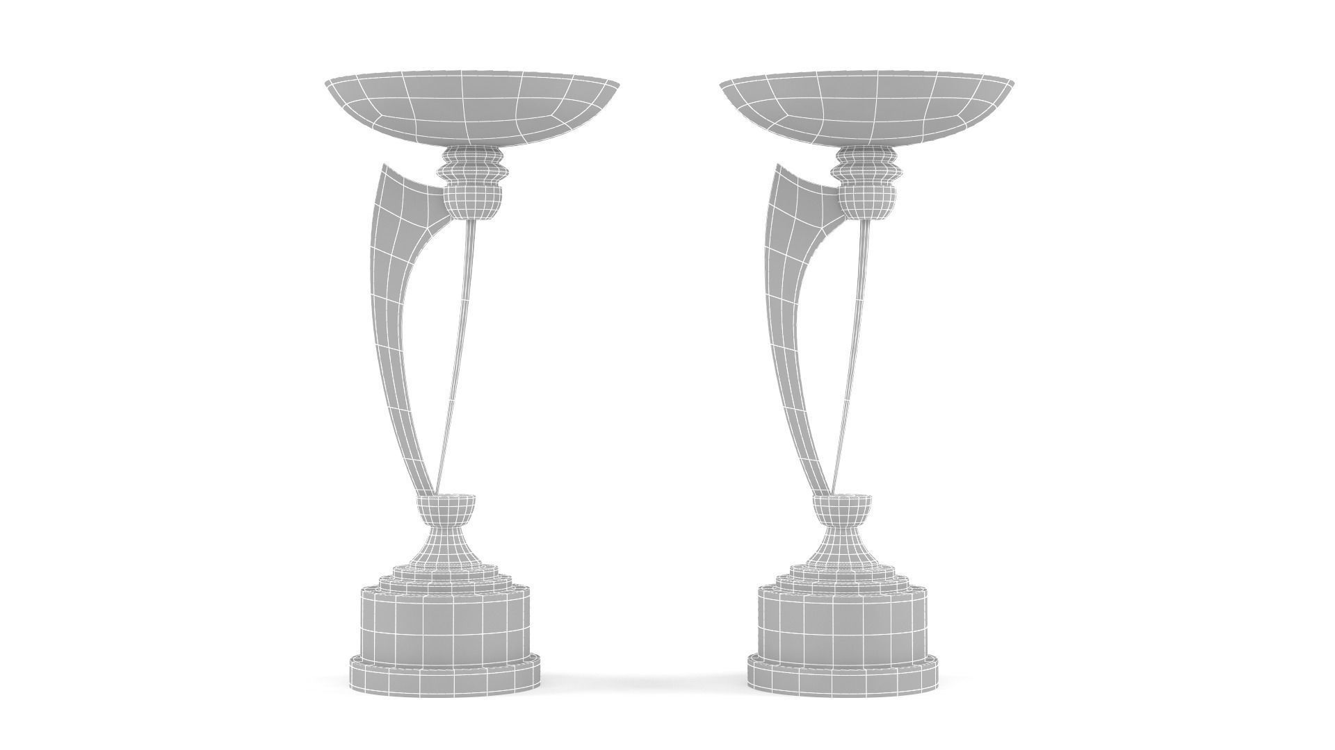 Trophy Cups 3D model_5