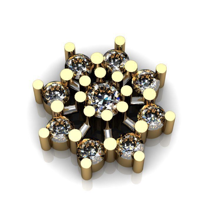 Nose pin 3D print model_2