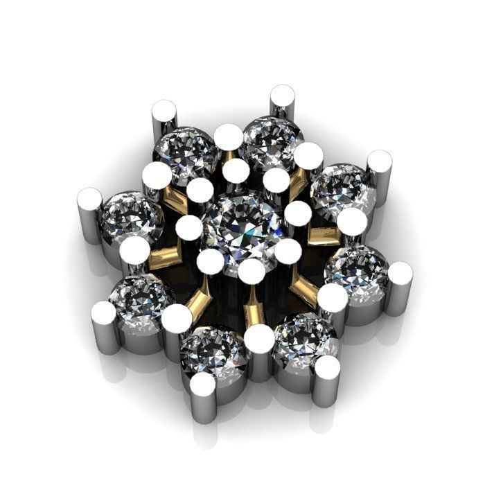 Nose pin 3D print model_3