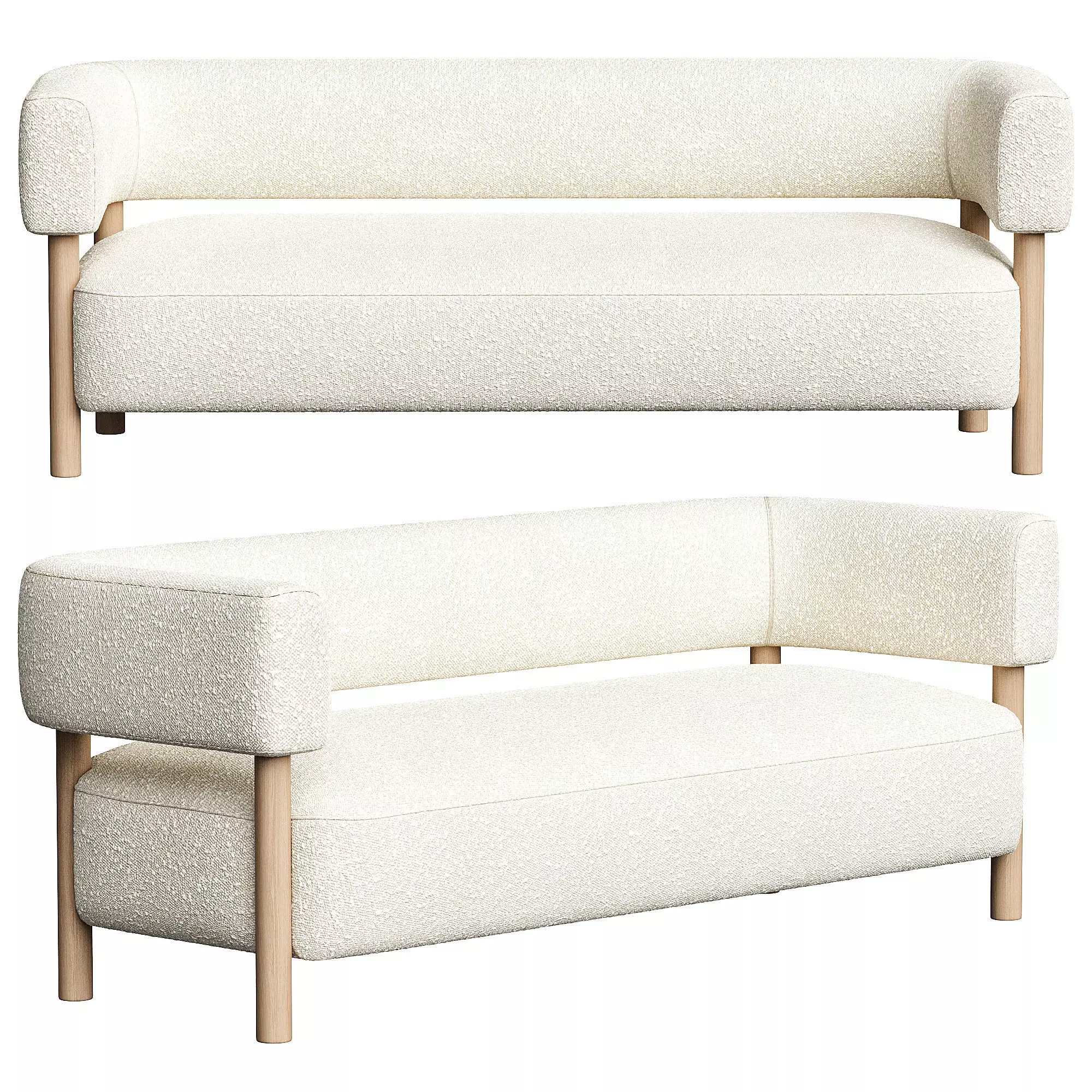 N-S03 Sofa By KARIMOKU 3D model_0