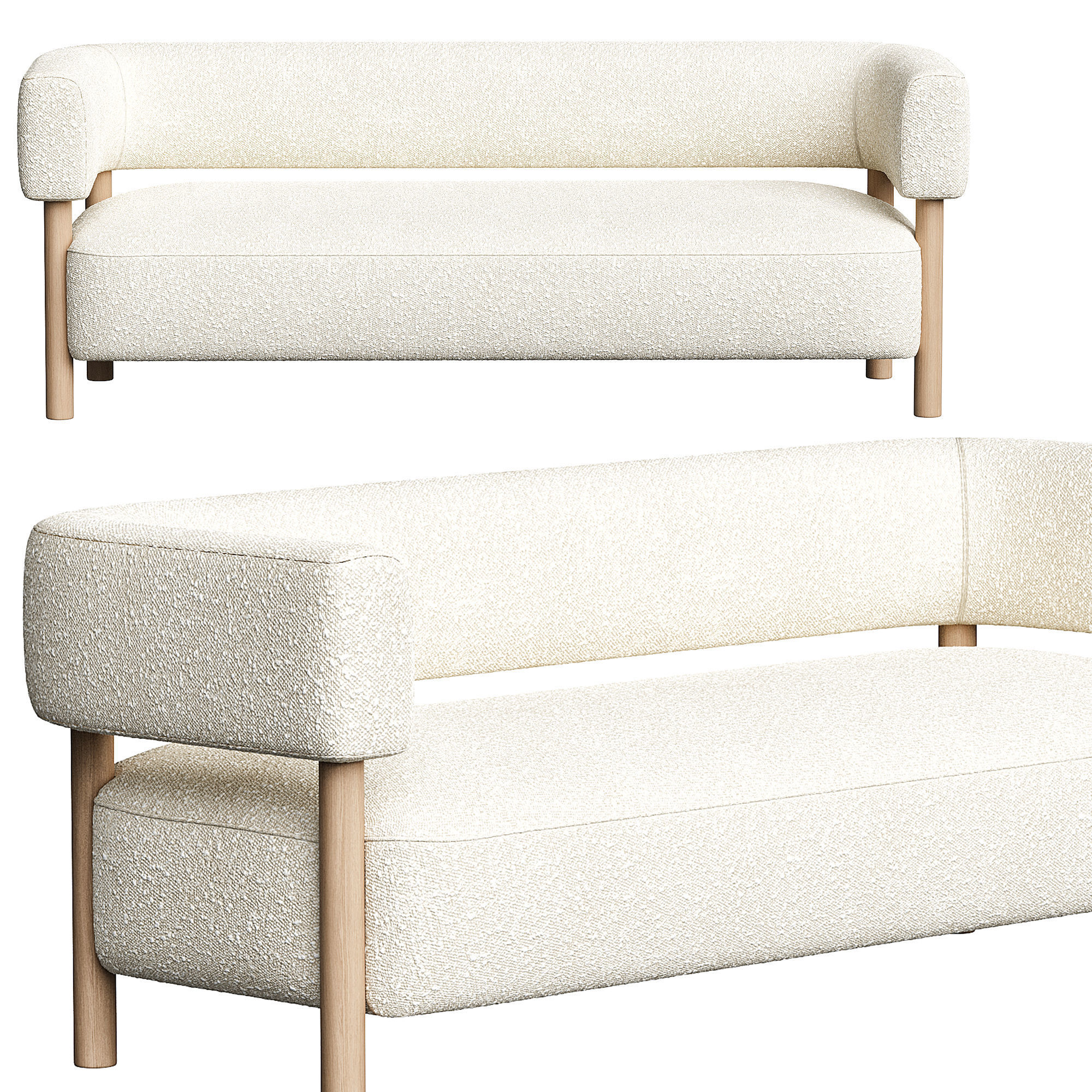 N-S03 Sofa By KARIMOKU 3D model_1