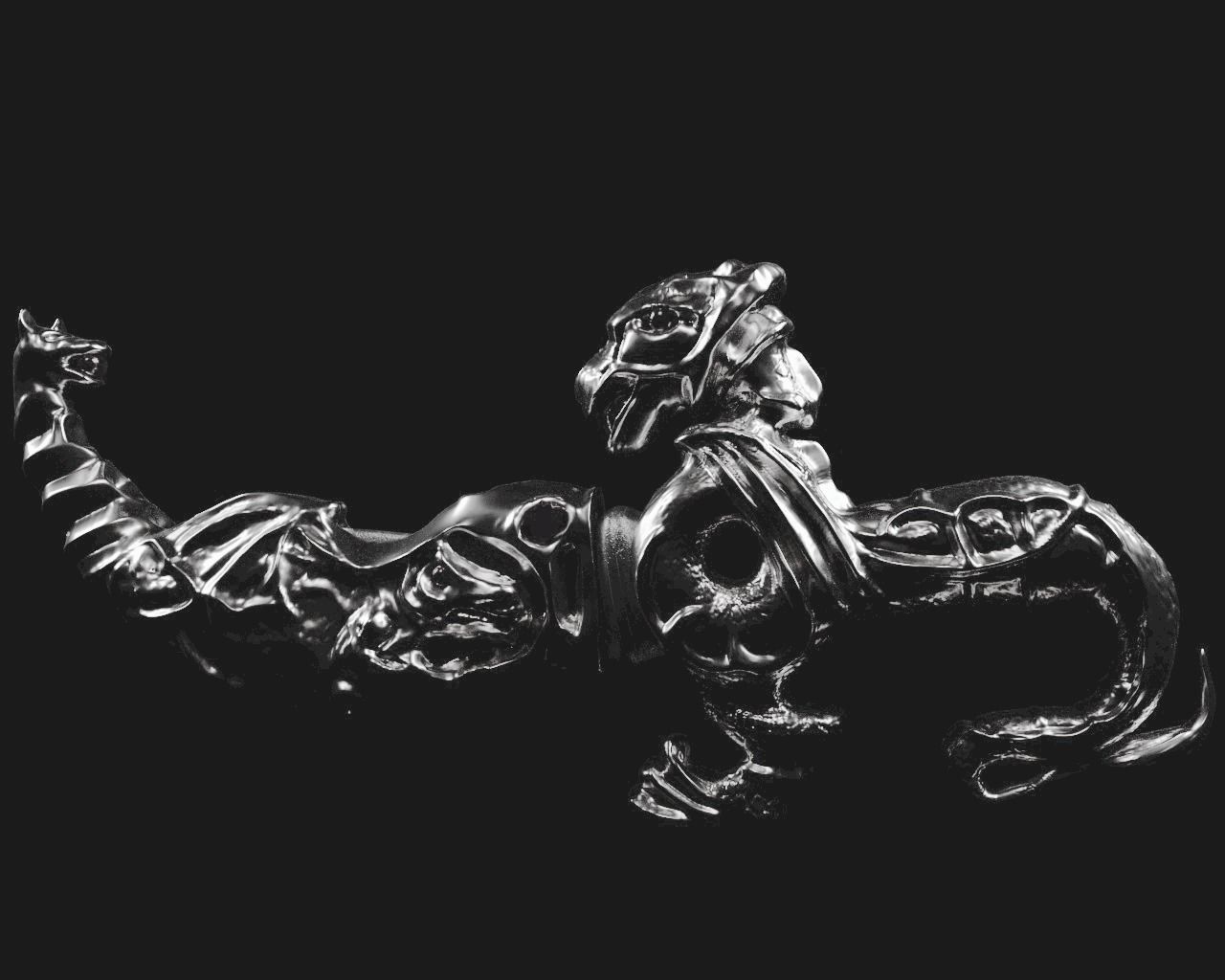 metal dagger 3D model_5