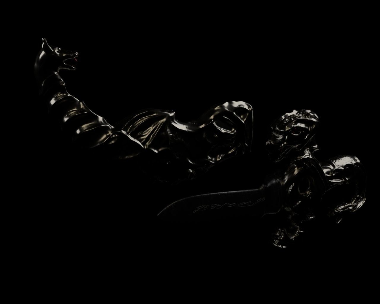 metal dagger 3D model_10