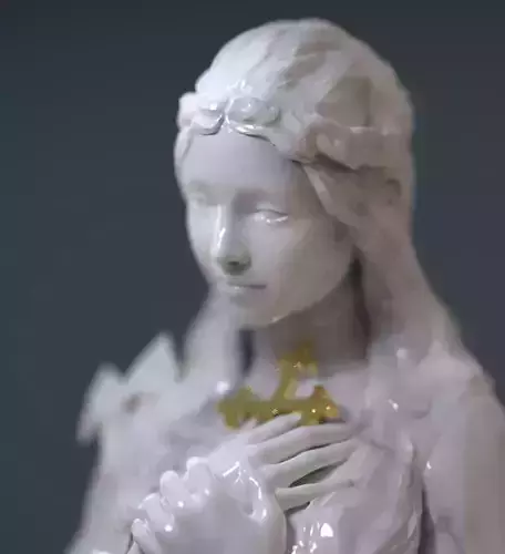 St Philomena 3D print model