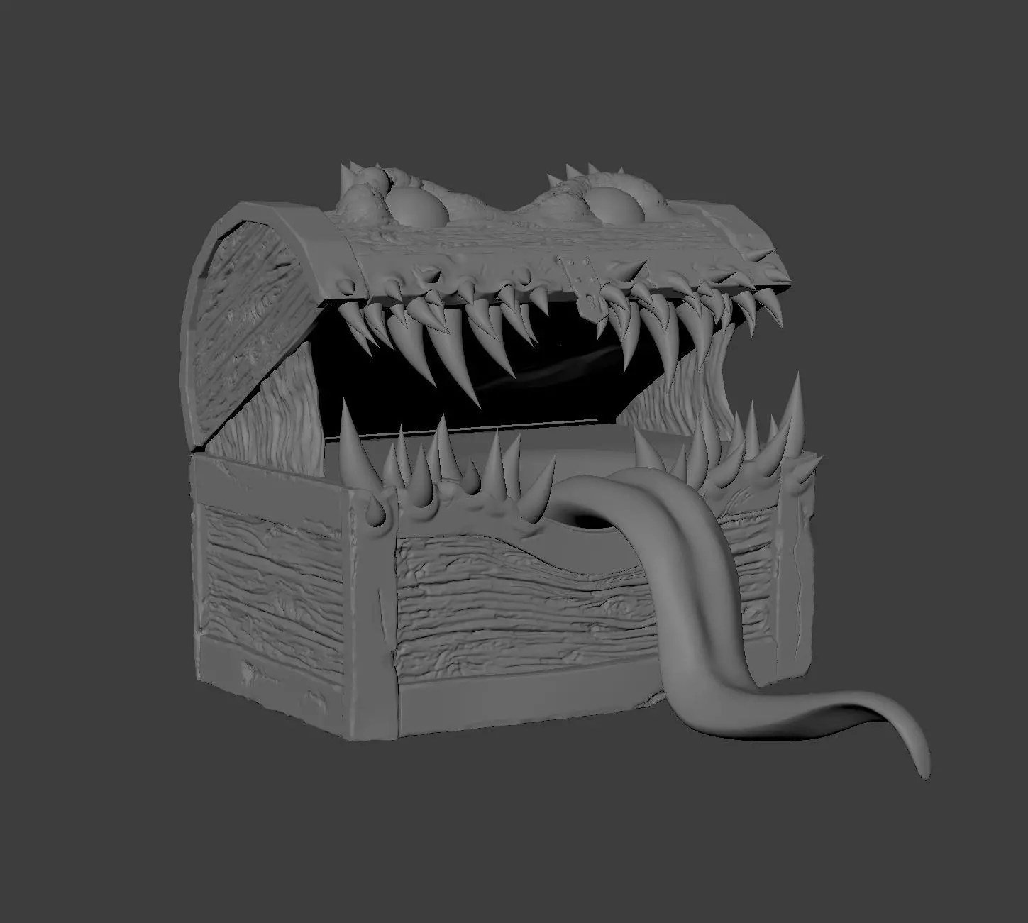 Mimic Miniature - 3D Downloadable Model for Tabletop Gaming 3D print model