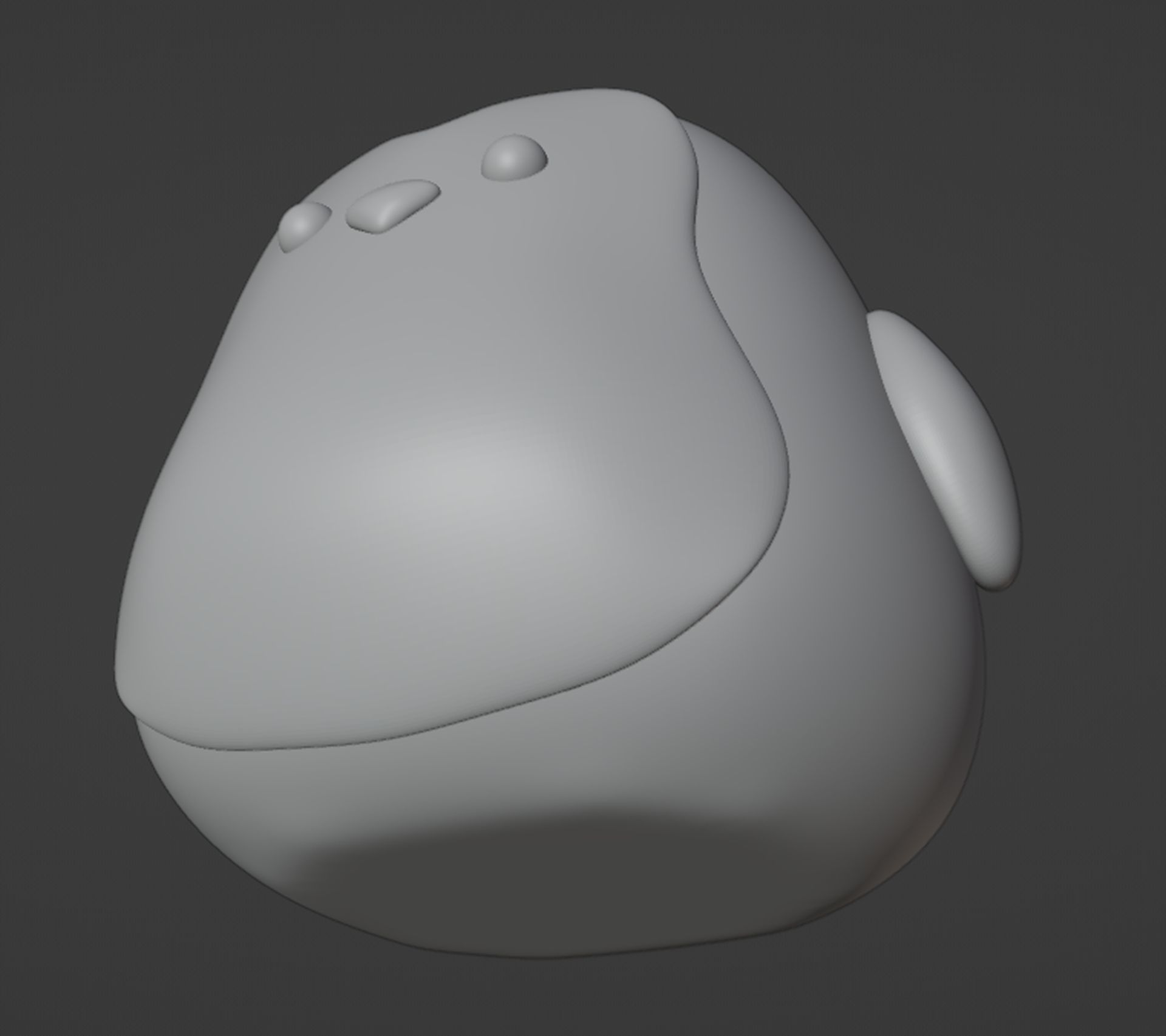 Penguin Vase Pen holder 3D print model_5