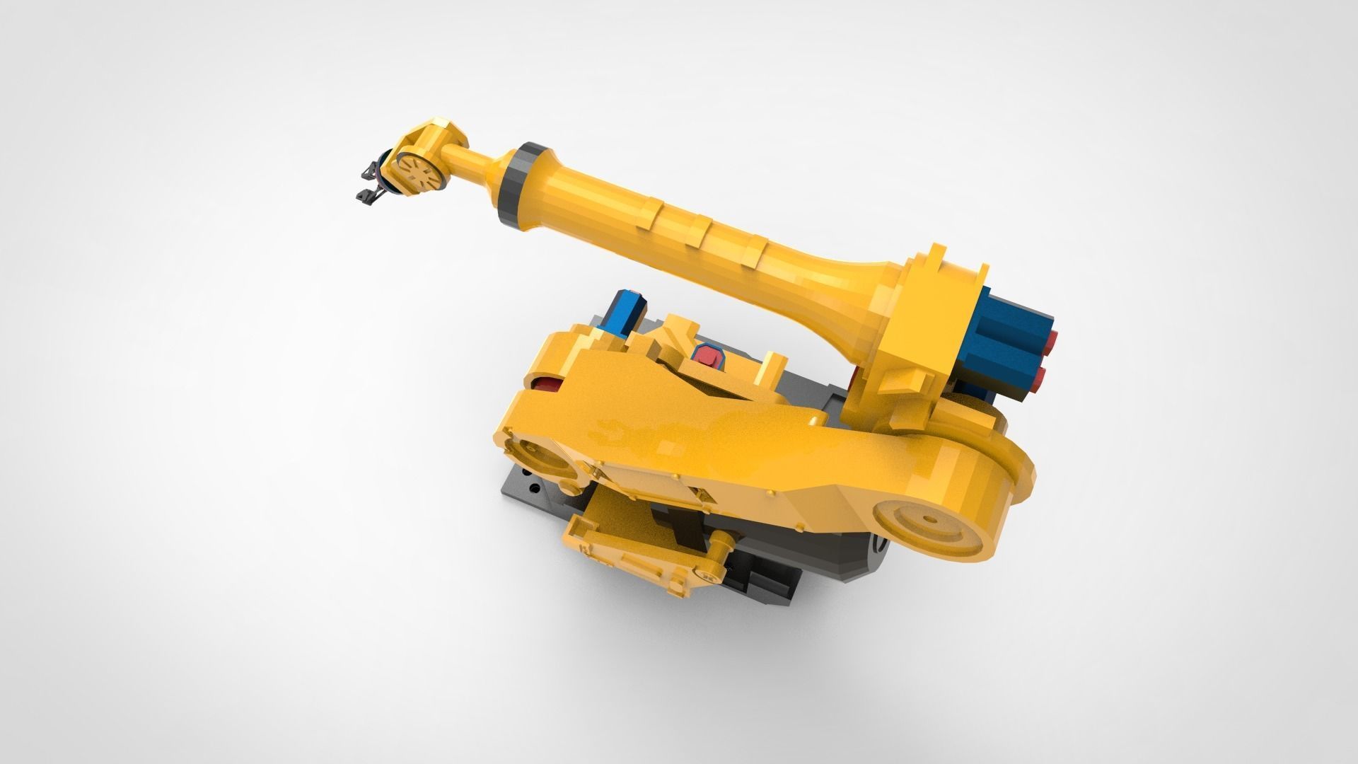 Industrial robot arm 1 3D model_3