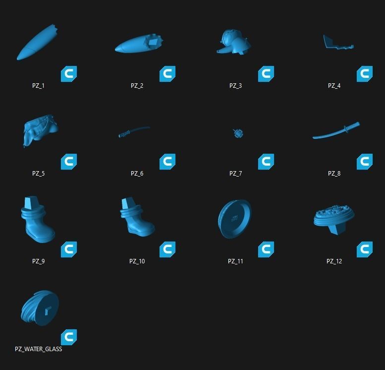 PIKACHU ZORO POKEMON ONE PIECE - BUST 3D print model_6