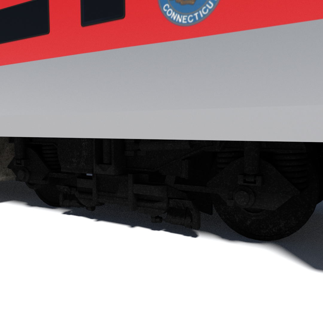 Metro-North Wagon 3 3D model_4