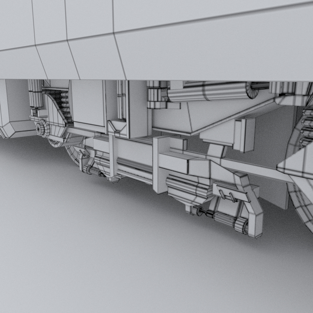 Metro-North Wagon 3 3D model_6