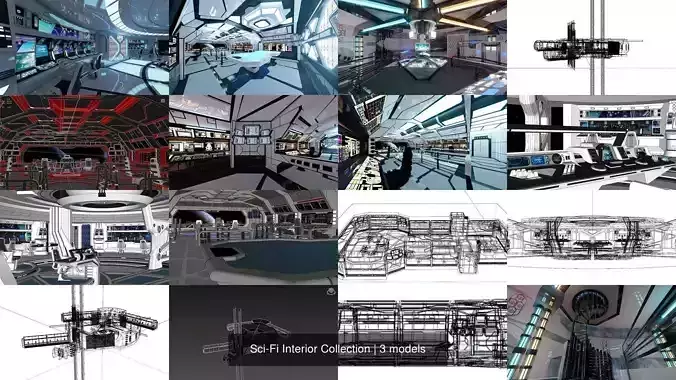 Sci-Fi Interior Collection 