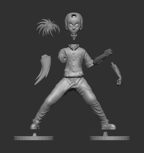 RECCA HANABISHI 3d model 3D print model_3