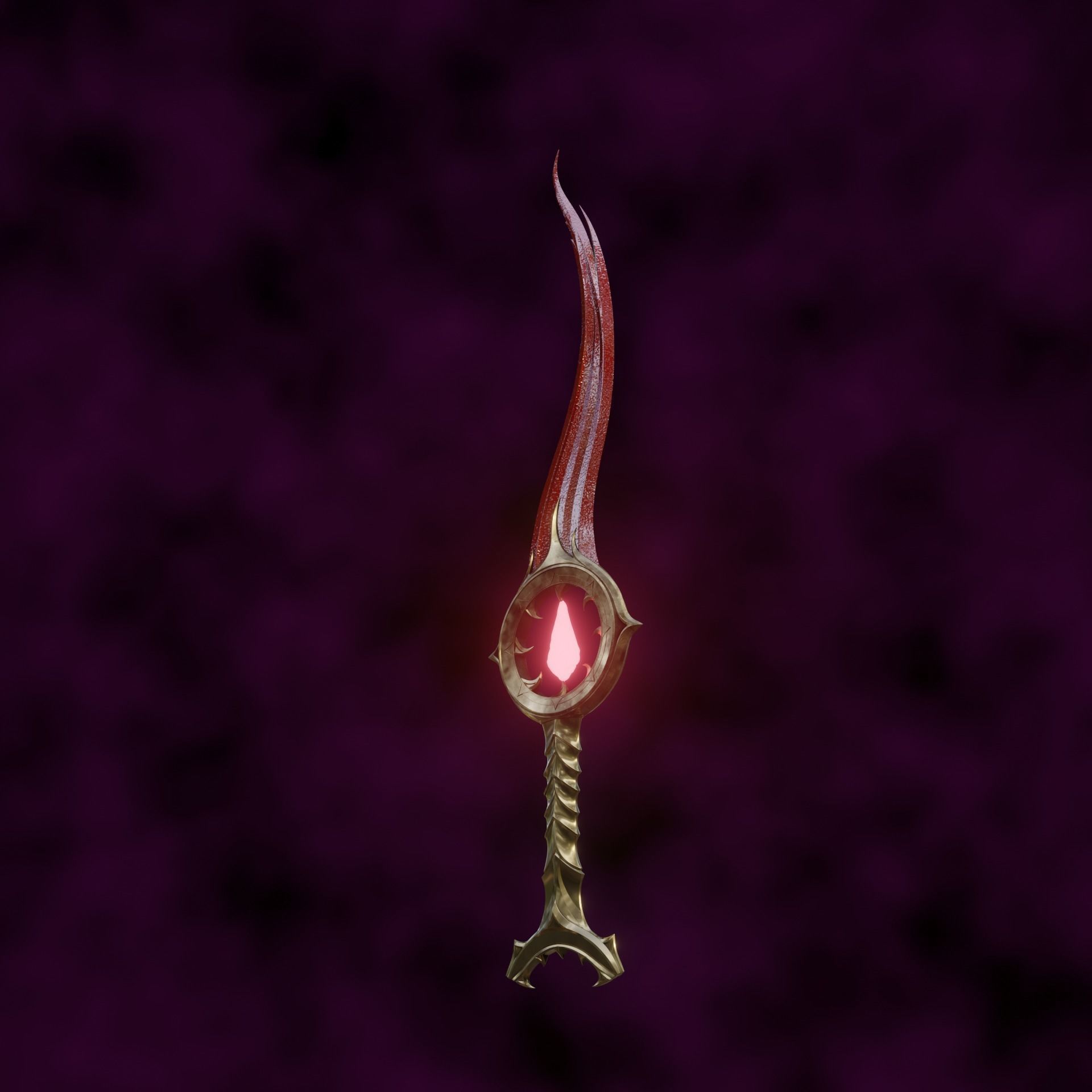 Bloodthirst Dagger Baldurs Gate 3 3D print model_9