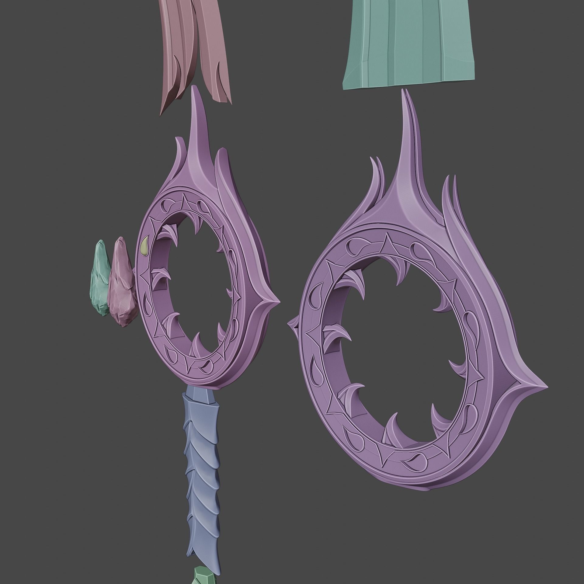 Bloodthirst Dagger Baldurs Gate 3 3D print model_13