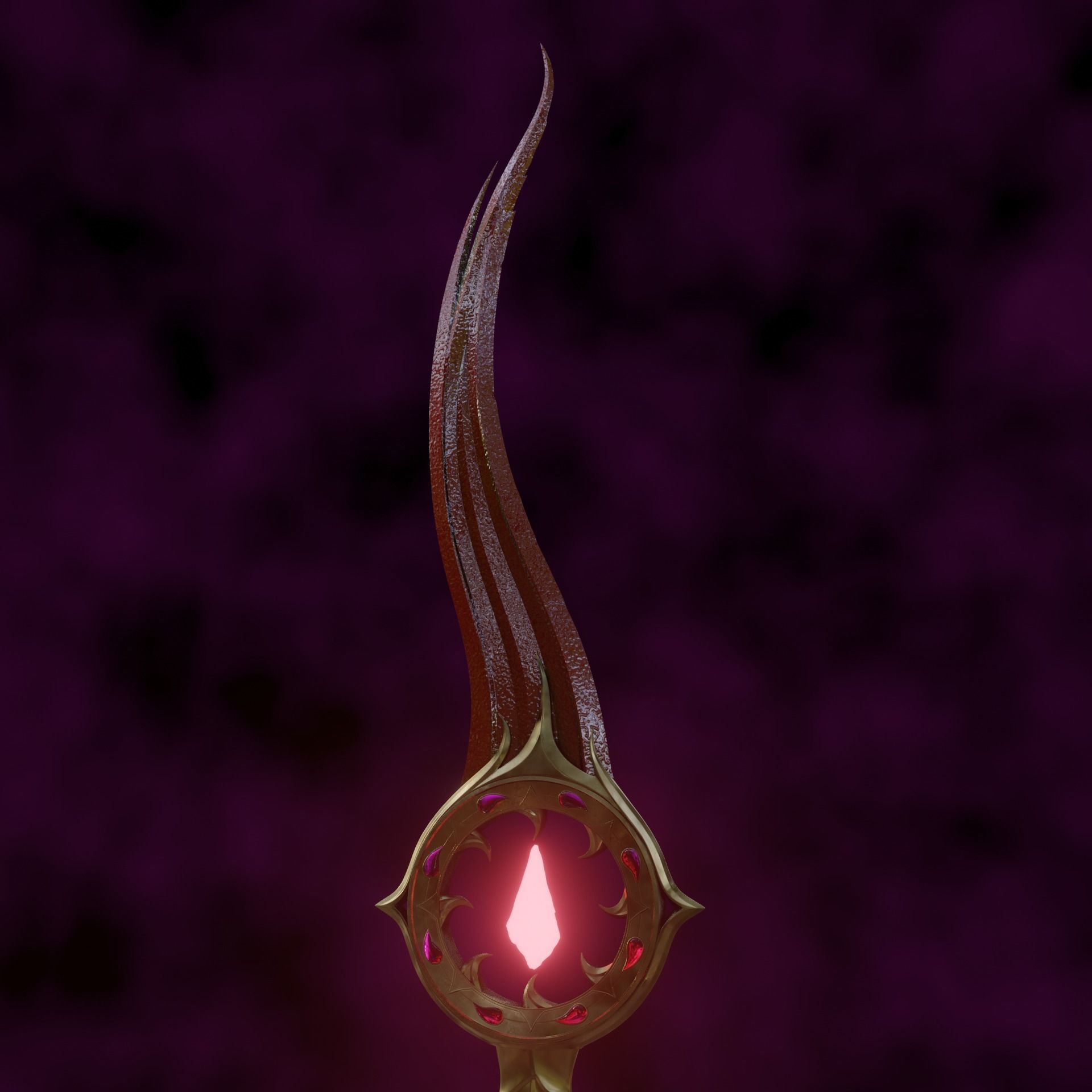 Bloodthirst Dagger Baldurs Gate 3 3D print model_2