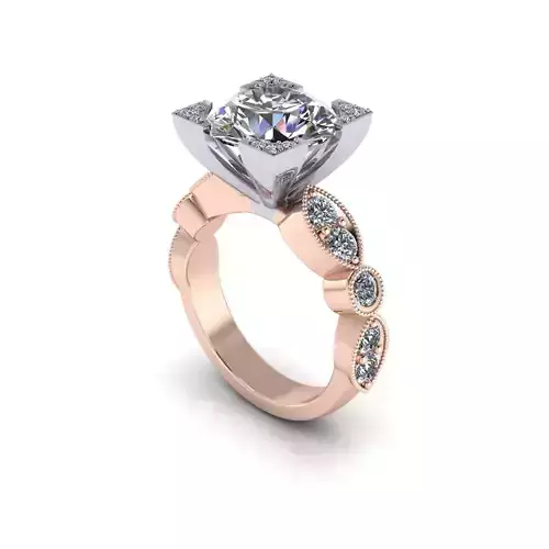 Parad Diamond Wedding Ring 