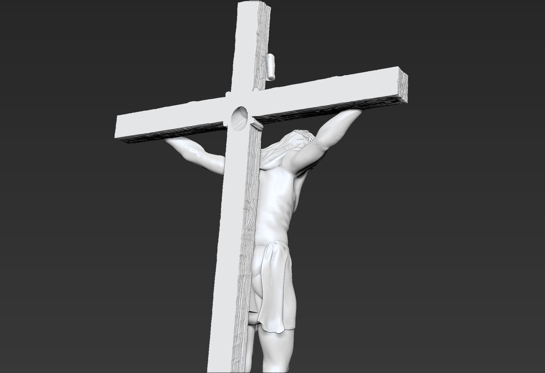 Crucifix 2023 3D print model_1