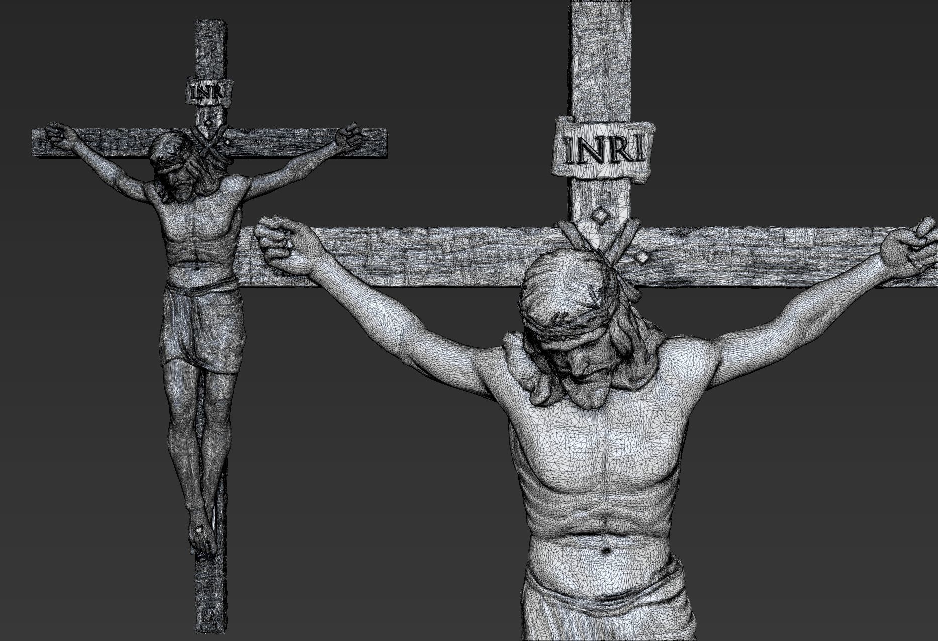 Crucifix 2023 3D print model_5