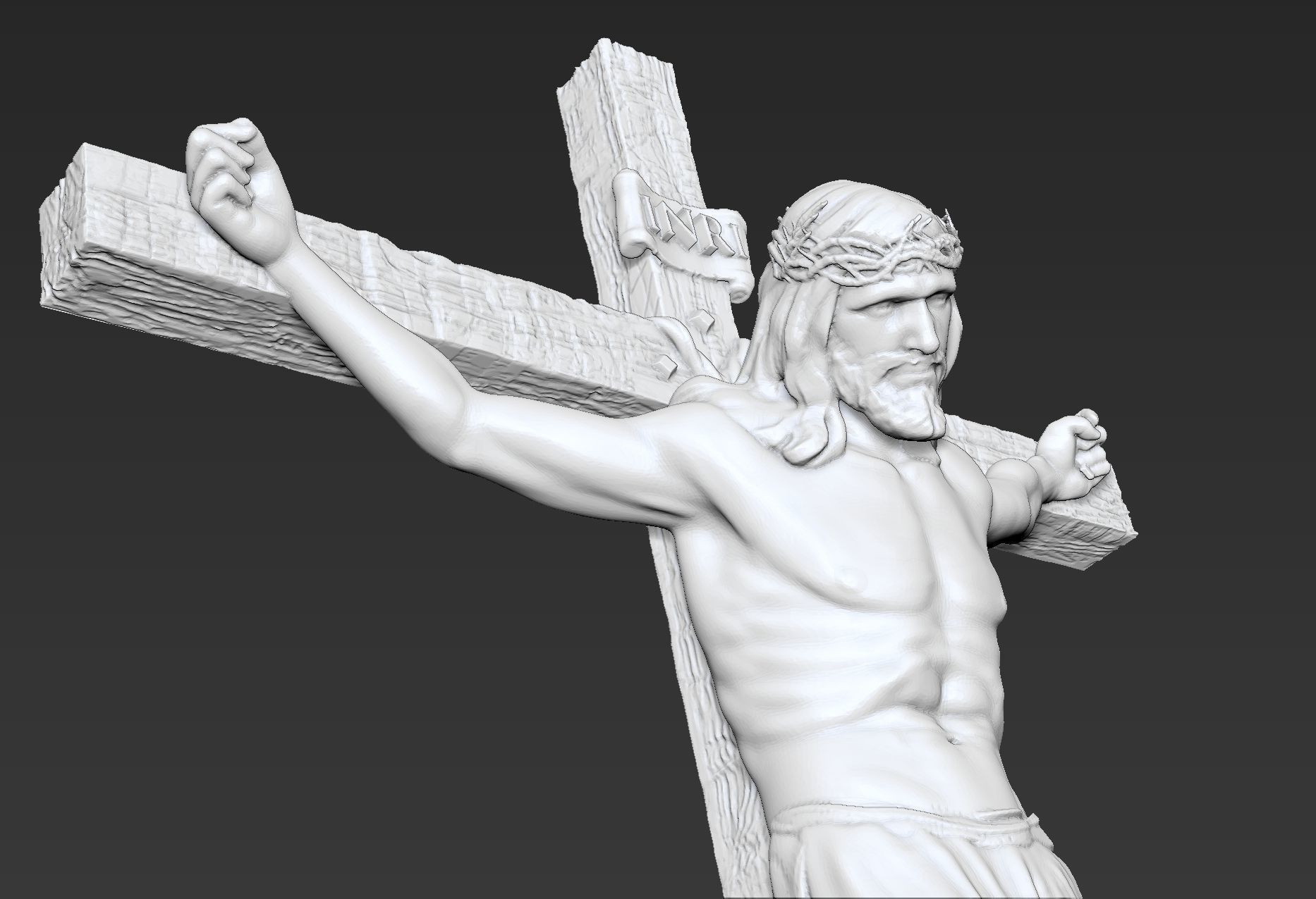 Crucifix 2023 3D print model_3
