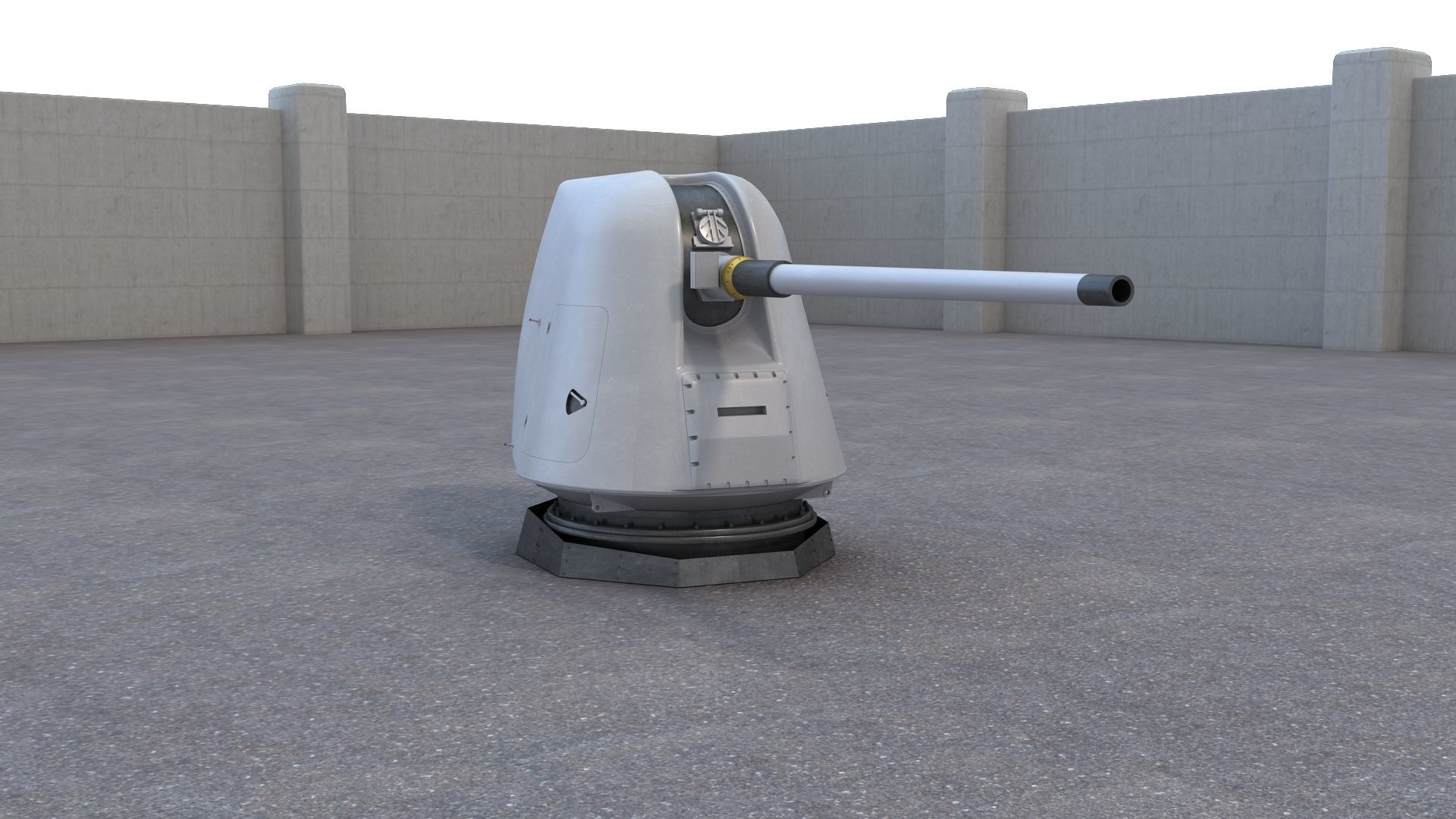 MK 45 Mod 2 3D model | CGTrader
