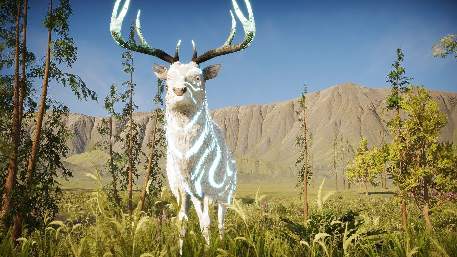 Realistic Deer-Stag Low-poly 3D model_27