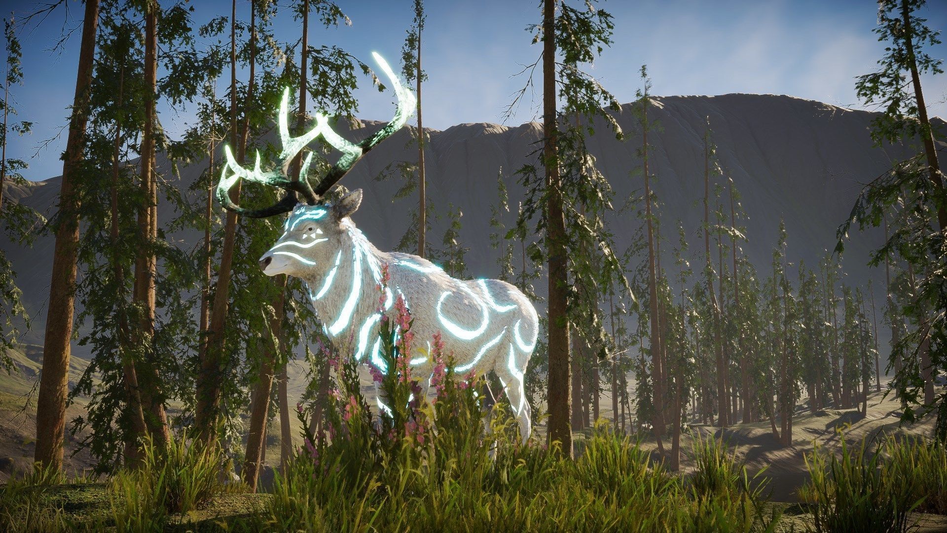 Realistic Deer-Stag Low-poly 3D model_22