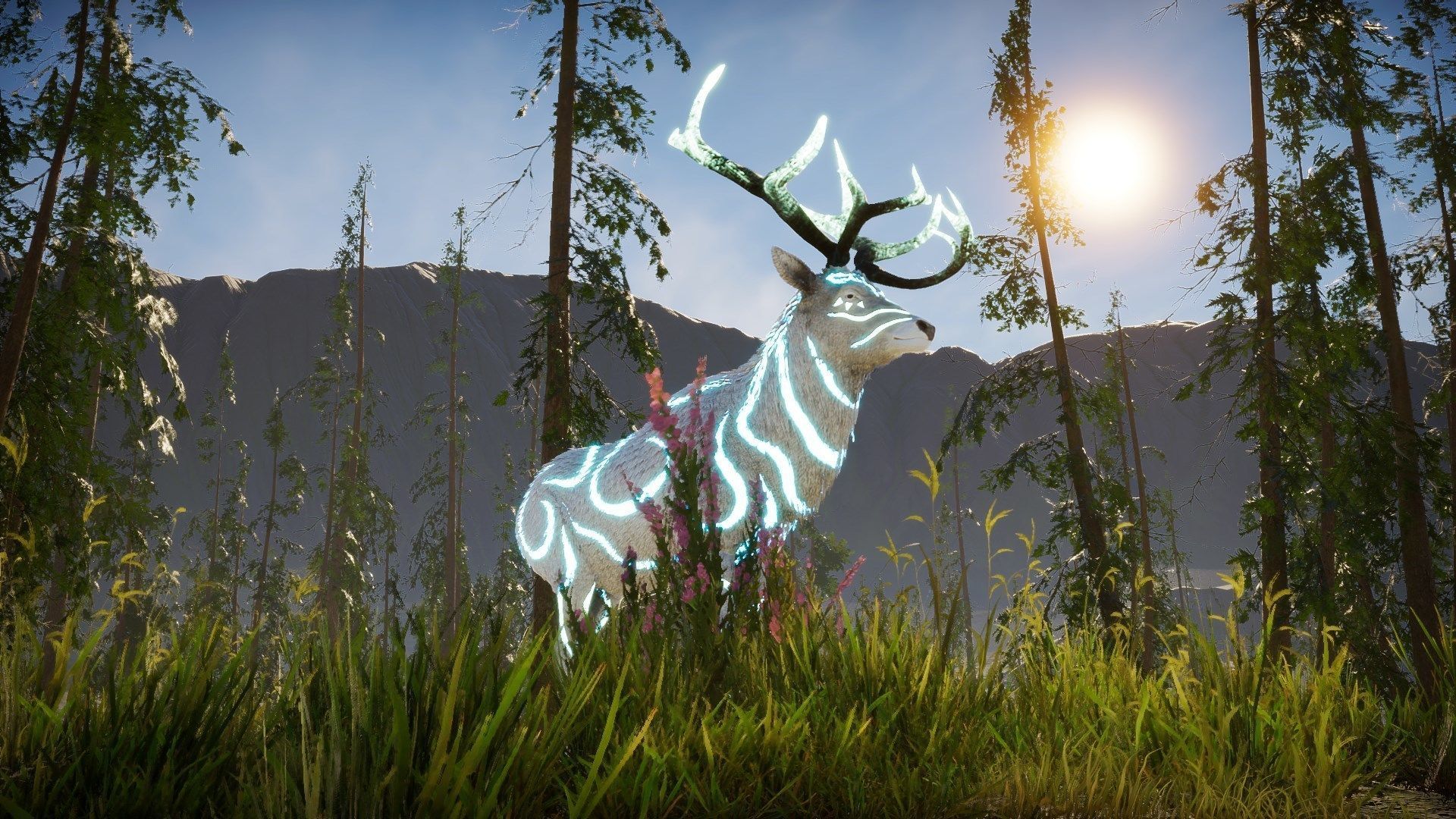 Realistic Deer-Stag Low-poly 3D model_24