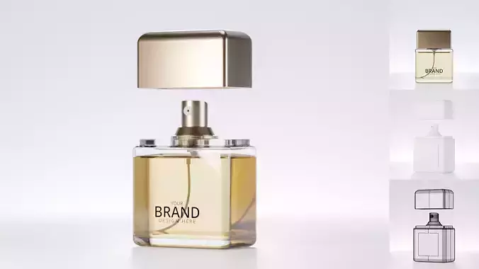 Elegant Perfume Bottle
