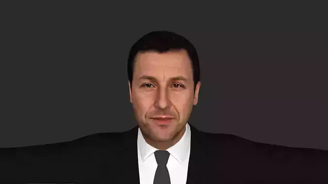 Adam Sandler Hyper Realistic Full Body Fully Rigged 3D Character